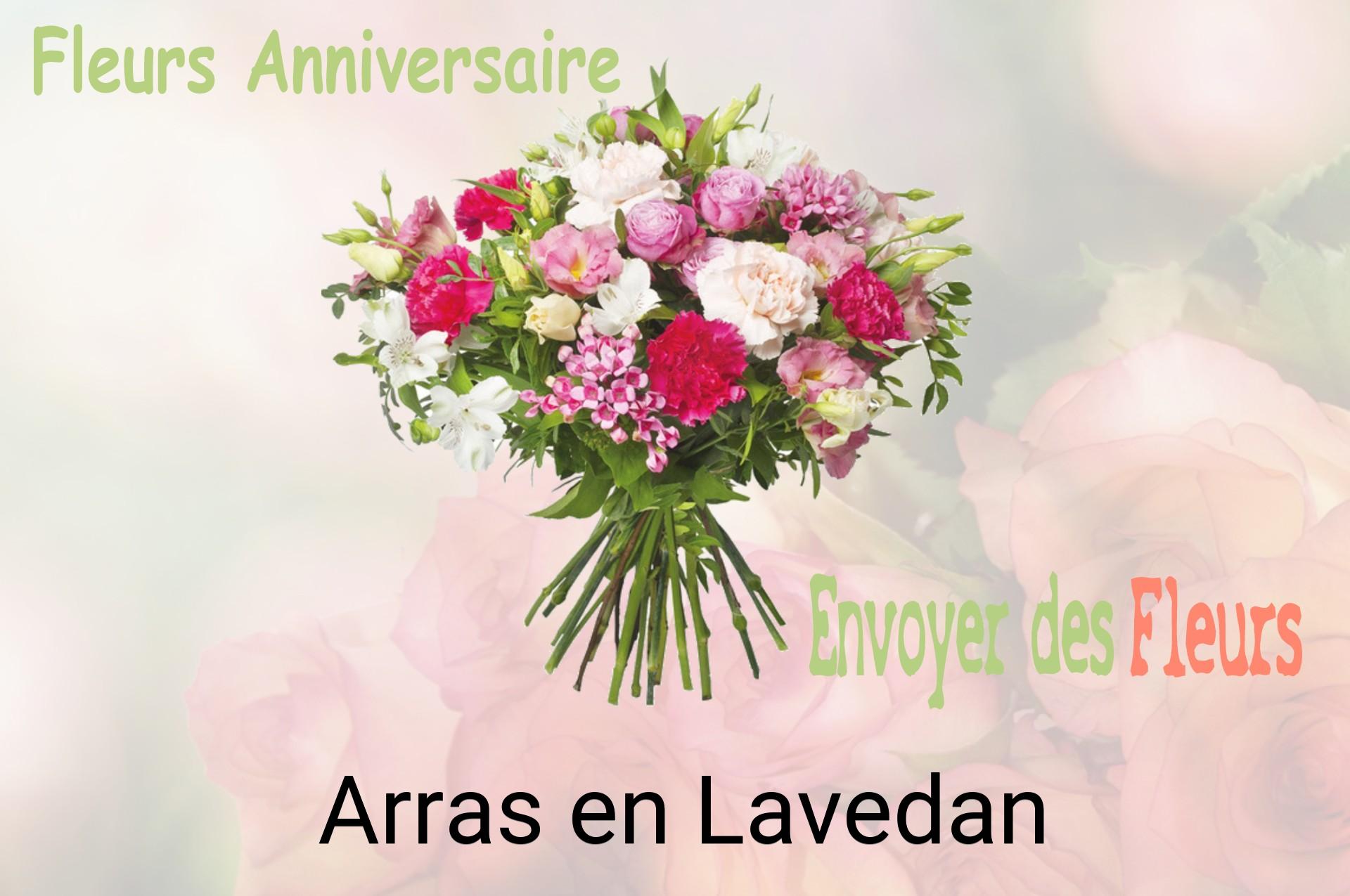 Bouquet de fleurs d’anniversaire livré à Arras-en-Lavedan
