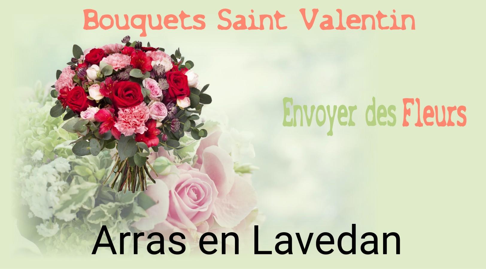 Roses de Saint-Valentin livrées à Arras-en-Lavedan